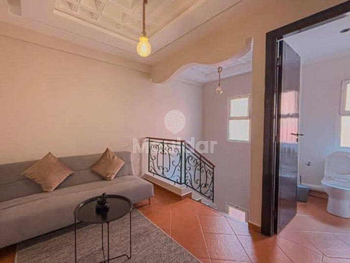 شقة دوبلكس رائعة للإيجار في مراكش - مبروكة، غرفة نوم واحدة - Photo 4