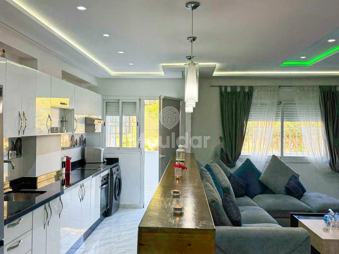 للبيع: شقة فسيحة من غرفتين في طنجة ملاباطا - Photo 3