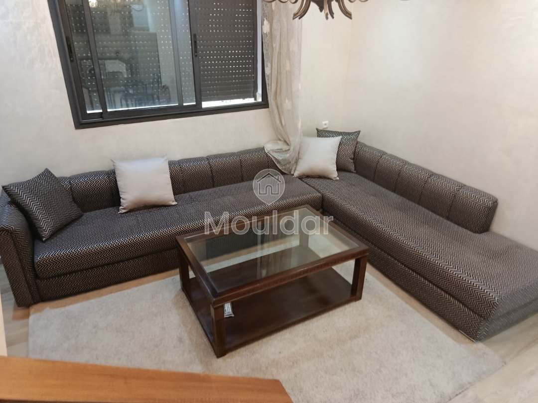 شقة دوبلكس للإيجار في مدينة كازابلانكا المالية: غرفة نوم حديثة واحدة - Photo 1