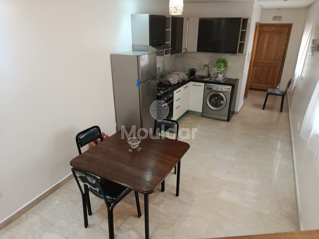 شقة دوبلكس للإيجار في مدينة كازابلانكا المالية: غرفة نوم حديثة واحدة - Photo 5