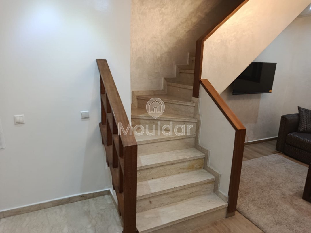 شقة دوبلكس للإيجار في مدينة كازابلانكا المالية: غرفة نوم حديثة واحدة - Photo 4