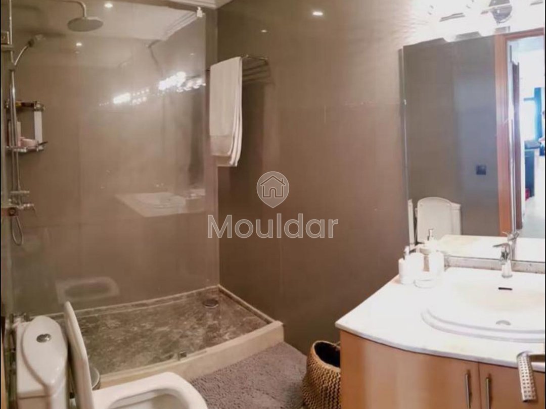 incantevole appartamento in affitto a Gauthier, Casablanca - 70m² - Photo 8