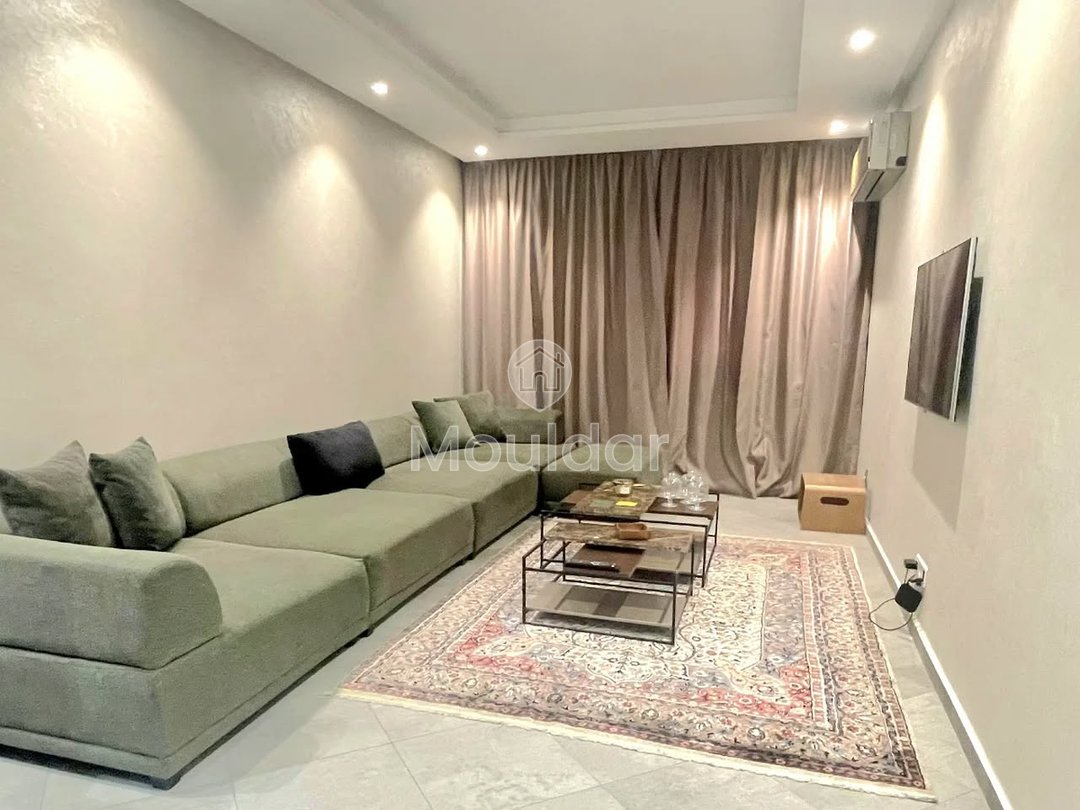 Appartamento 1 camera da letto da affittare a Casablanca - Racine, 80m² - Photo 1