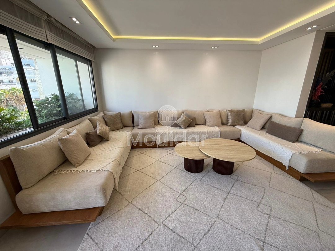 Luxuswohnung zur Miete in Casablanca - Racine-Viertel - Photo 1