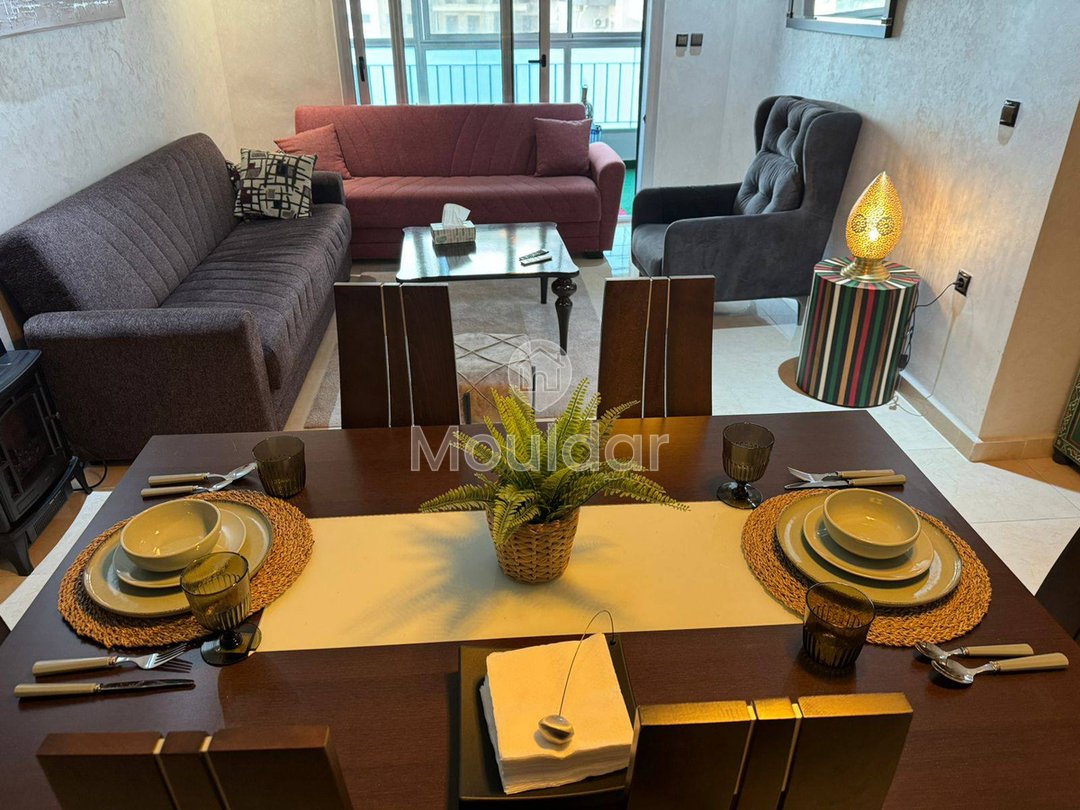 Charmantes Apartment zur Miete in Tanger - Malabata, 1 Schlafzimmer - Photo 2