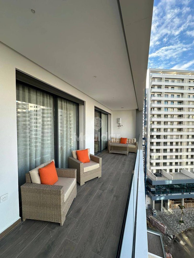 Encantador apartamento para alugar em Tanger - Malabata com varanda - Photo 17