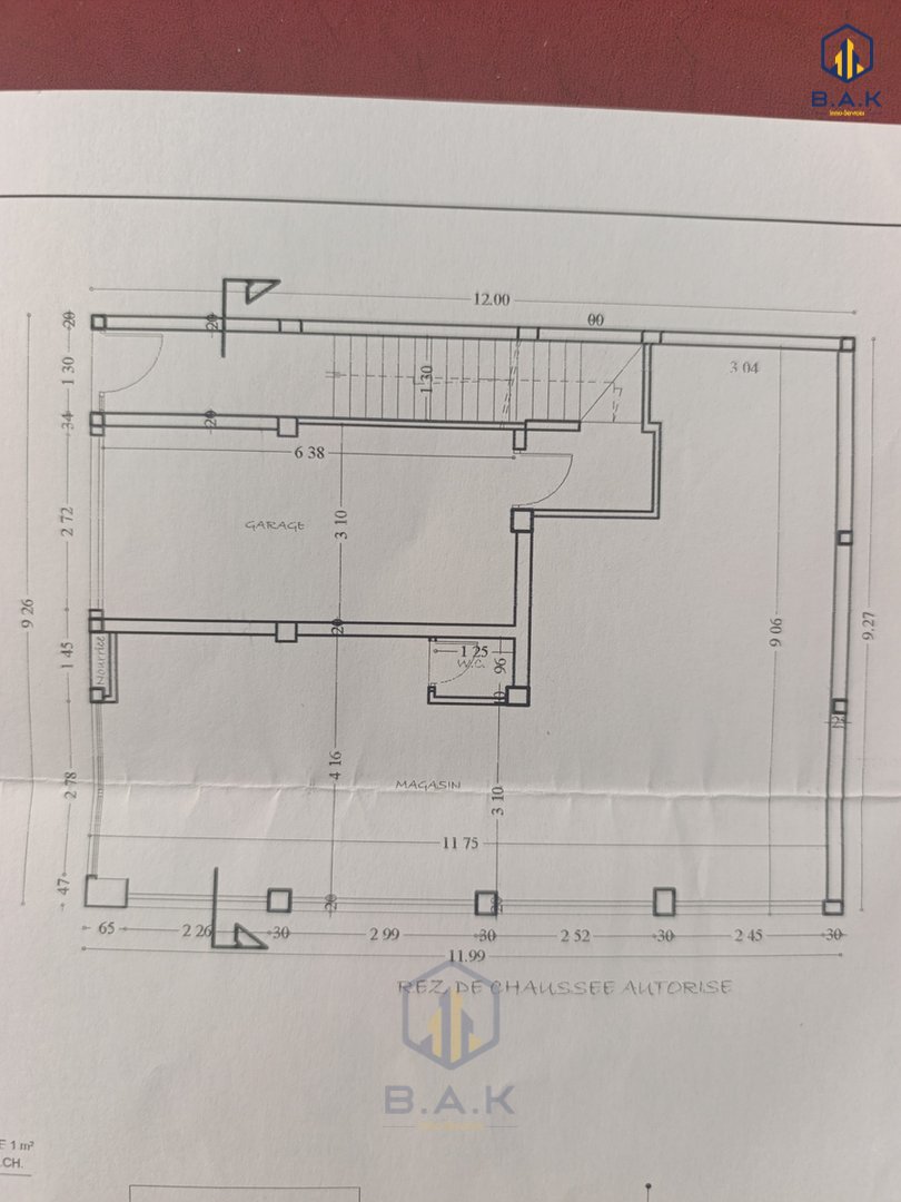 Local commercial à louer Bir Rami Sud - Photo 2
