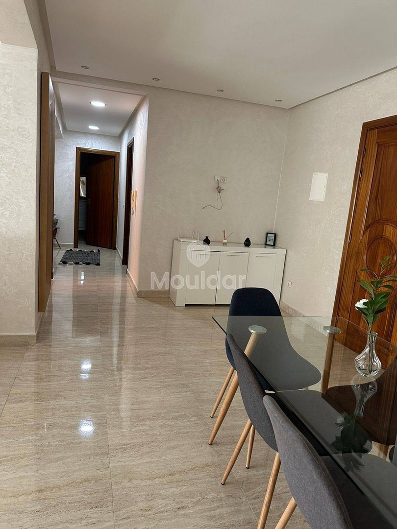 Casablanca'da kiralık daire: 2 yatak odası ile teras - Photo 6