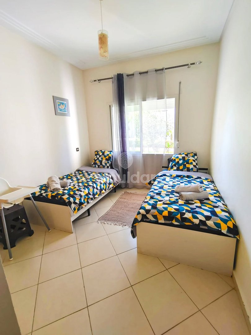 شقة للإيجار في أصيلة: غرفتا نوم مع شرفة ومسبح - Photo 5