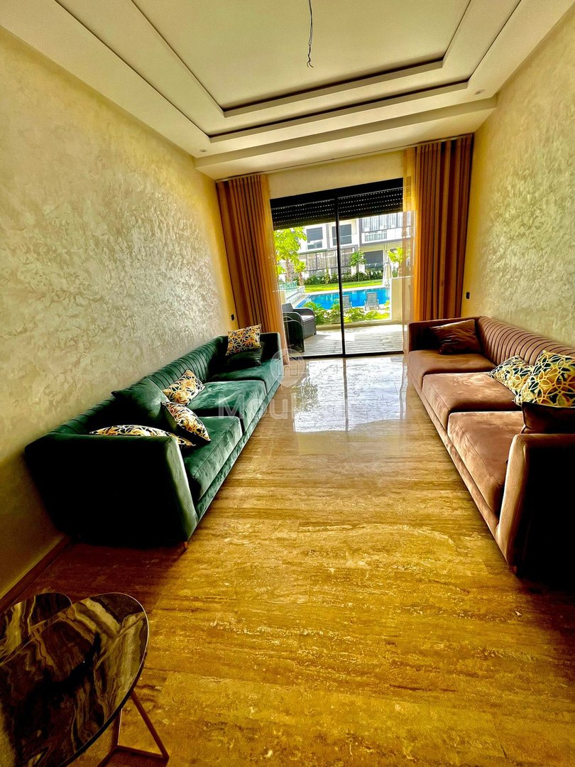 Wspaniałe, umeblowane mieszkanie do wynajęcia w Dar Bouazza z basenem - Photo 7