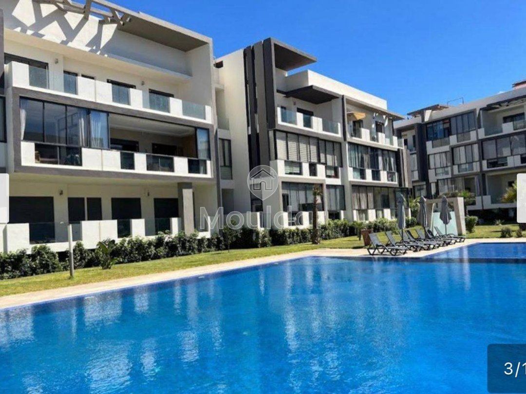 Wspaniałe, umeblowane mieszkanie do wynajęcia w Dar Bouazza z basenem - Photo 15