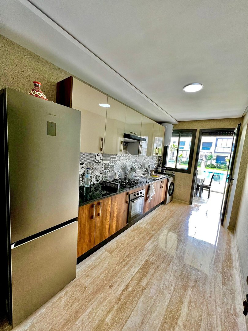 Wspaniałe, umeblowane mieszkanie do wynajęcia w Dar Bouazza z basenem - Photo 17