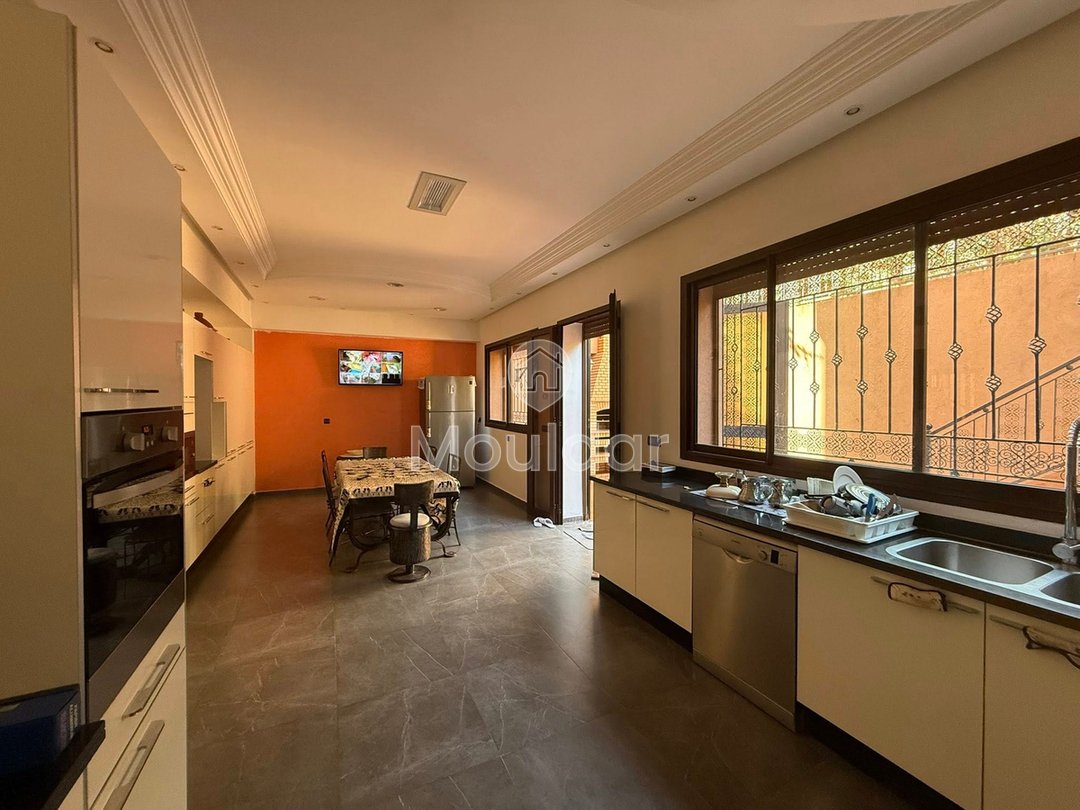 منزل مفروش للإيجار: 6 غرف مع مسبح في مراكش - Photo 9