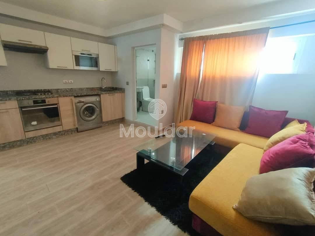 Casablanca Gauthier'de Kiralık Şirin 1 Odalı Daire - Photo 3