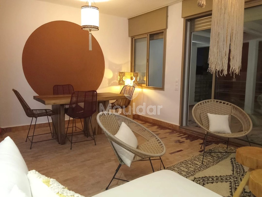 شقة مفروشة جميلة للإيجار في الرباط - 80 م² - Photo 2