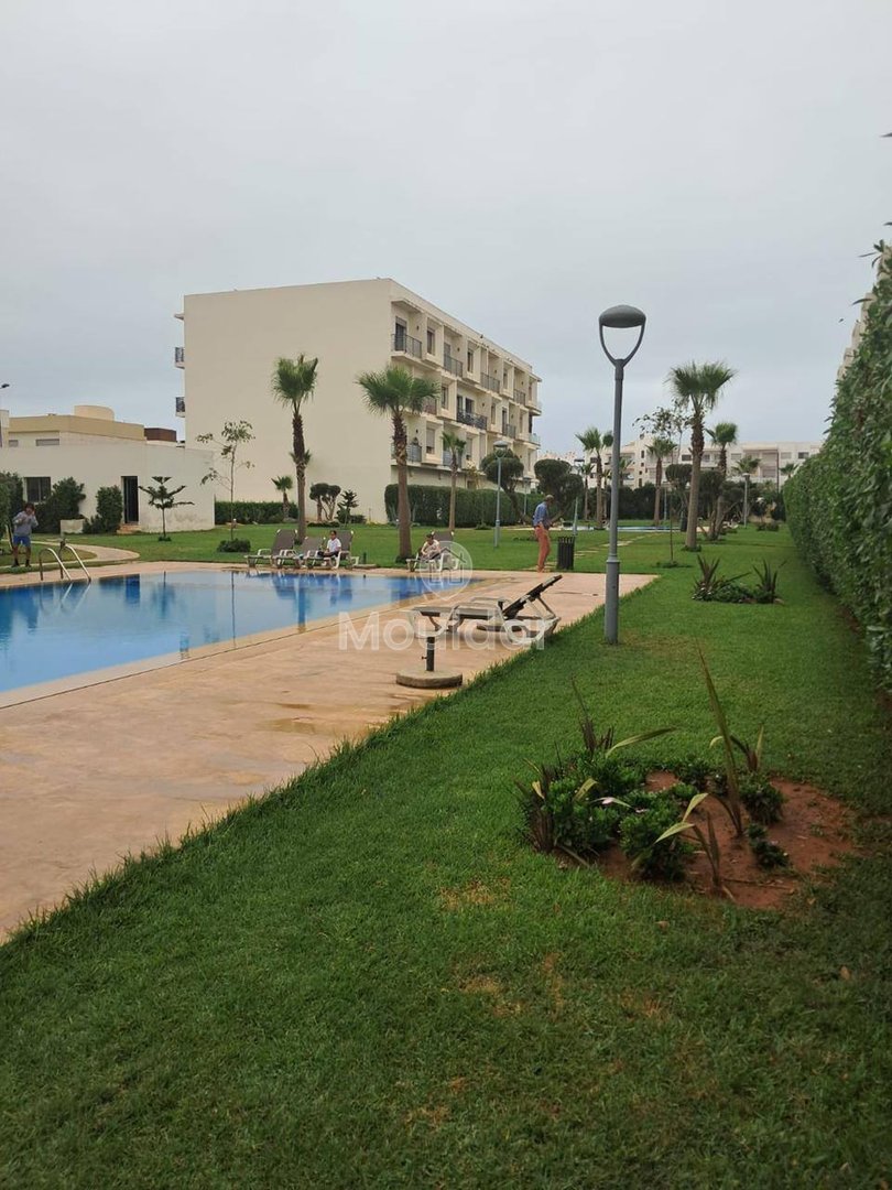 شقة أنيقة للإيجار في دار بوعزة مع piscina - Photo 7