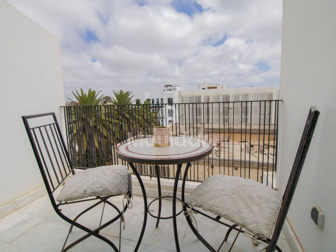 استوديو رائع للإيجار في الدار البيضاء - واحة مع شرفة - Photo 12