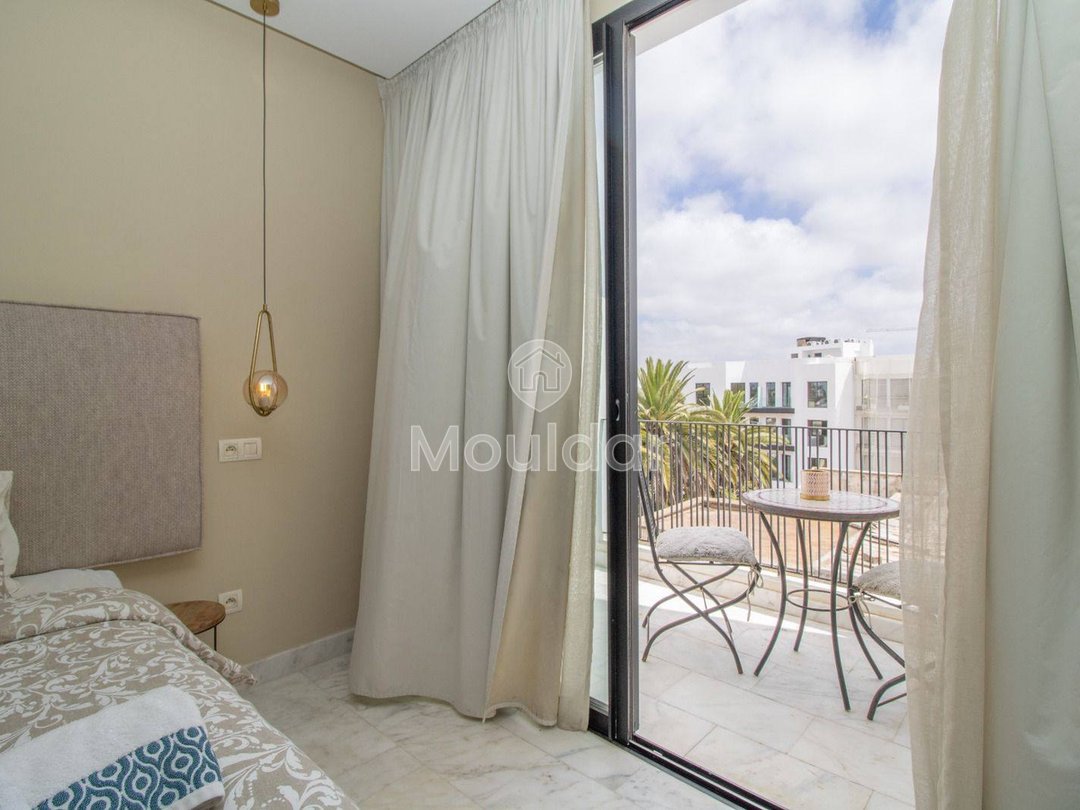 استوديو رائع للإيجار في الدار البيضاء - واحة مع شرفة - Photo 9