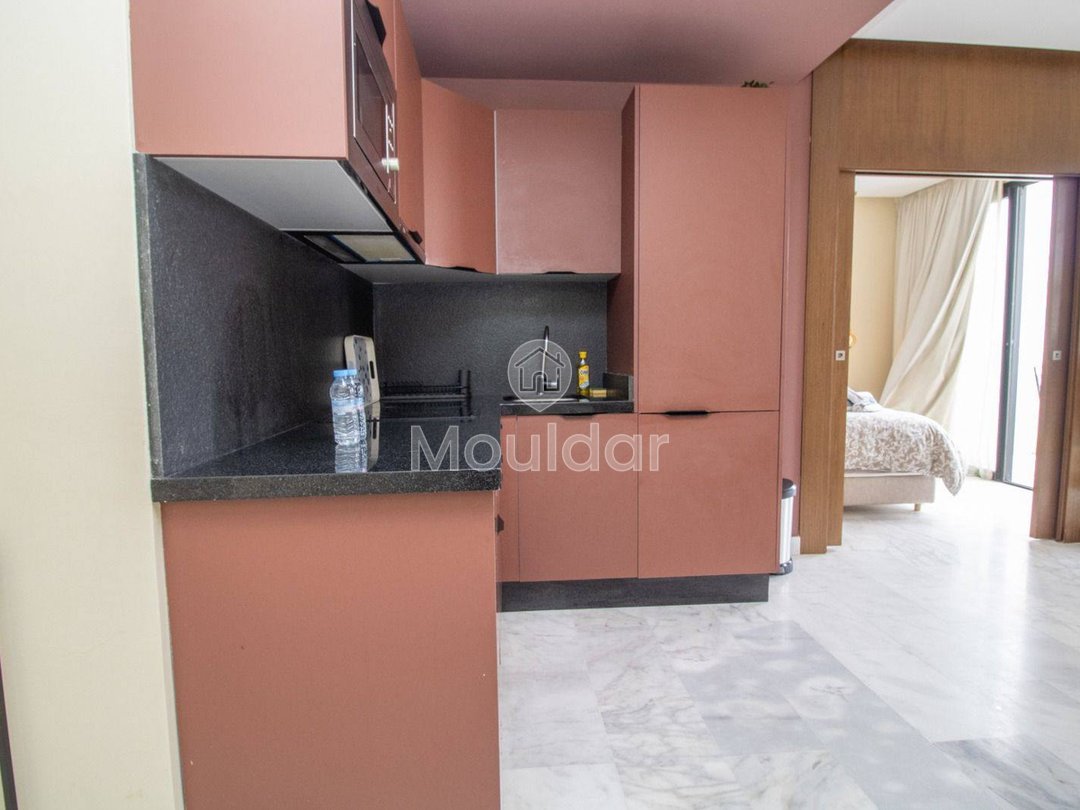 استوديو رائع للإيجار في الدار البيضاء - واحة مع شرفة - Photo 15