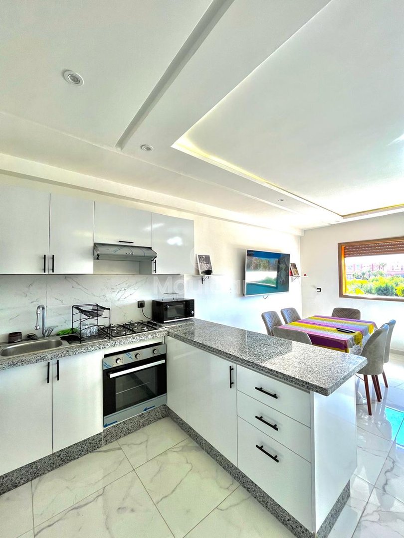 Te huur: 2-kamer appartement uitgerust in Marrakech, Victor Hugo - Photo 9