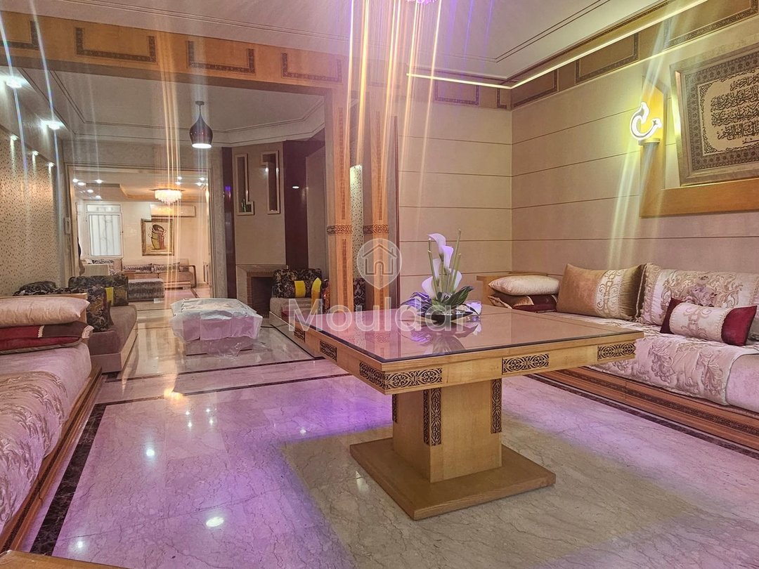 Val Fleuri, Casablanca'da Mobilyalı Kiralık Şık Daire - Photo 13