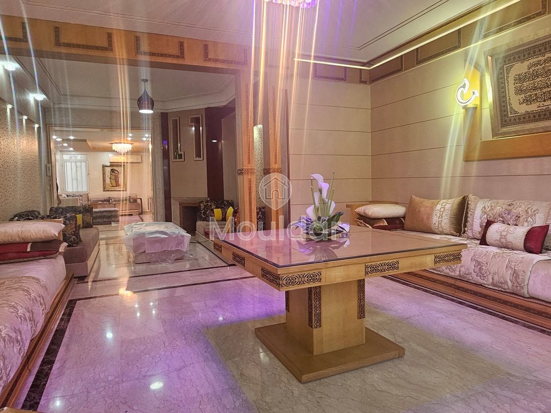 Val Fleuri, Casablanca'da Mobilyalı Kiralık Şık Daire - Photo 12