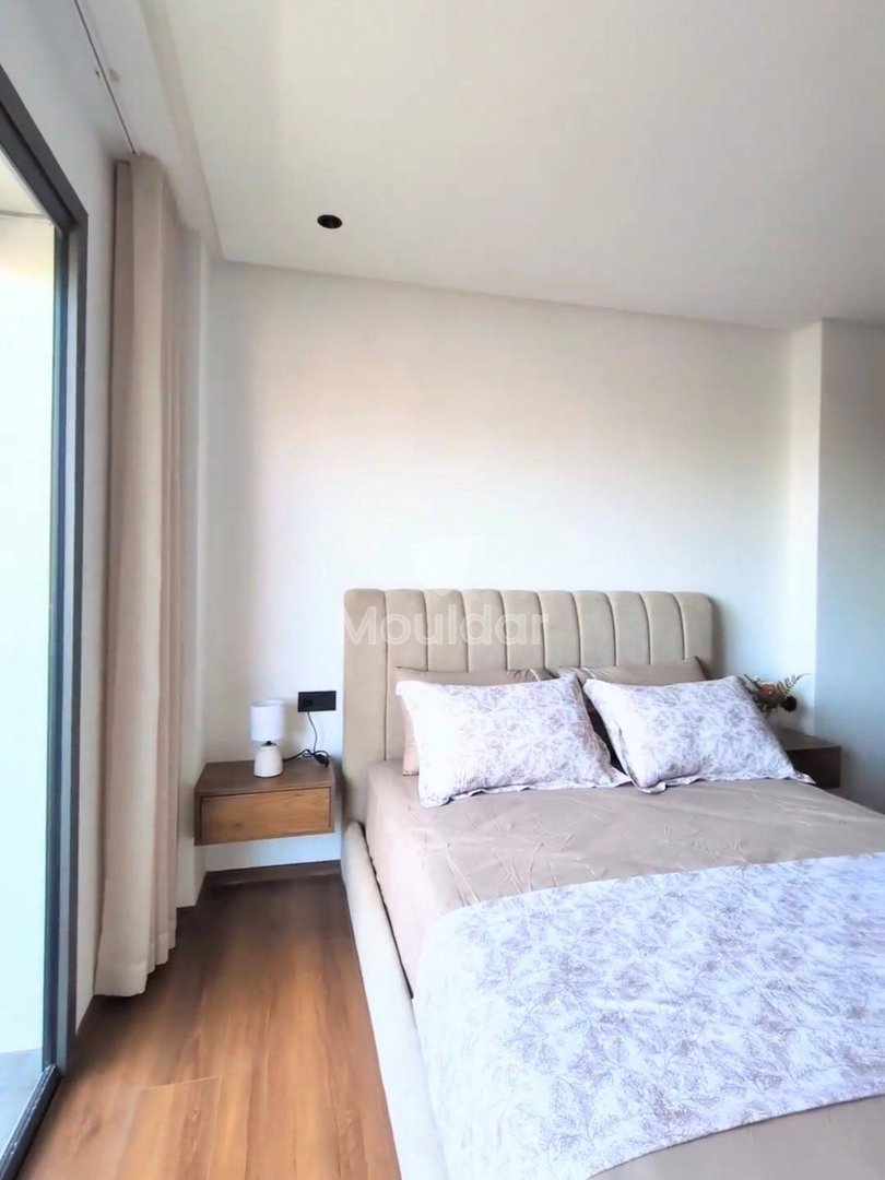 Studio Meublé à Louer à Casablanca Finance City avec Balcon - Photo 2