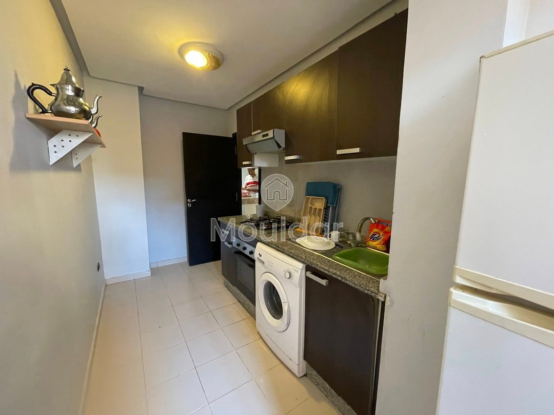 Marrakeş'te kiralık T2 daire - Donanımlı ve Güvenli - Photo 10