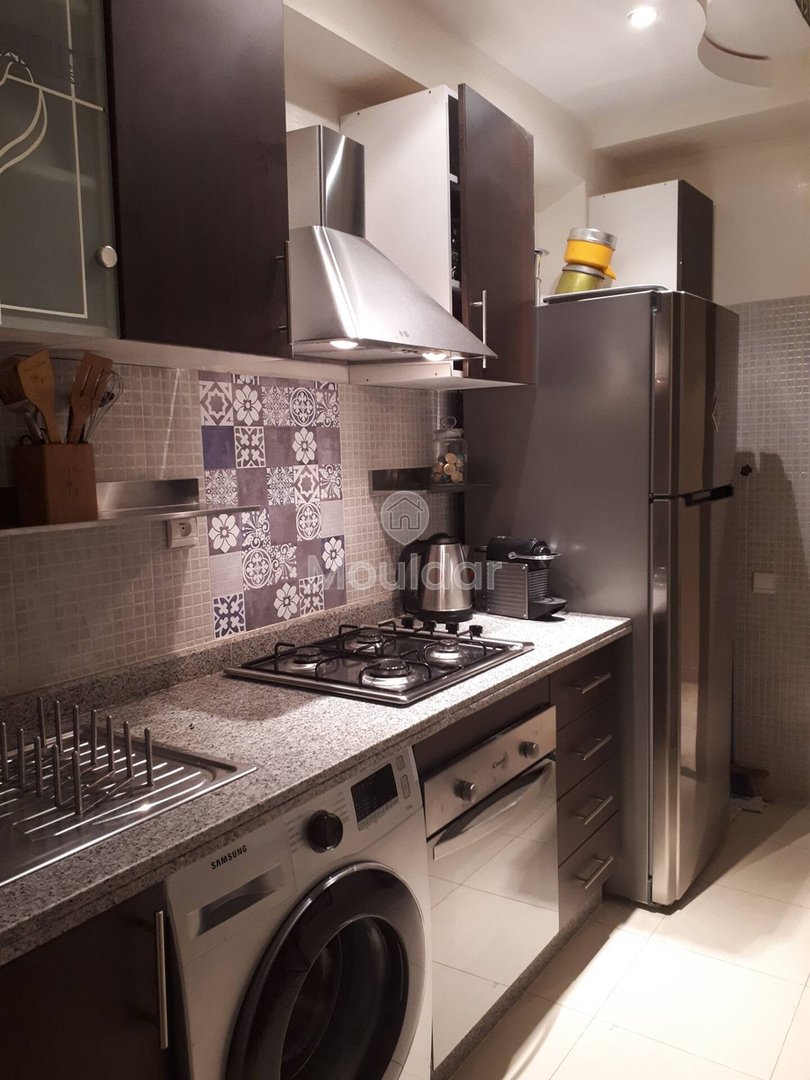 Marrakeş'te balkonlu ve yüzme havuzlu 2 odalı daire kiralık - Photo 13