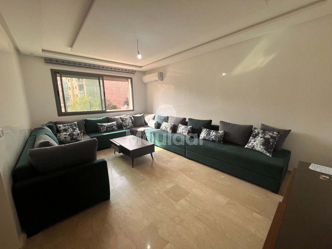 Möbliertes Apartment mit 2 Schlafzimmern zur Miete in Marrakech – Guéliz - Photo 2