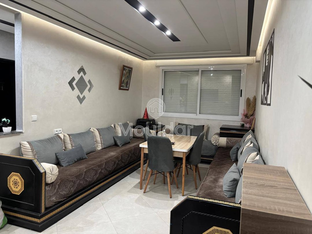 شقة للايجار في طنجة - مسنانة: 2 غرف، مجهزة - Photo 1