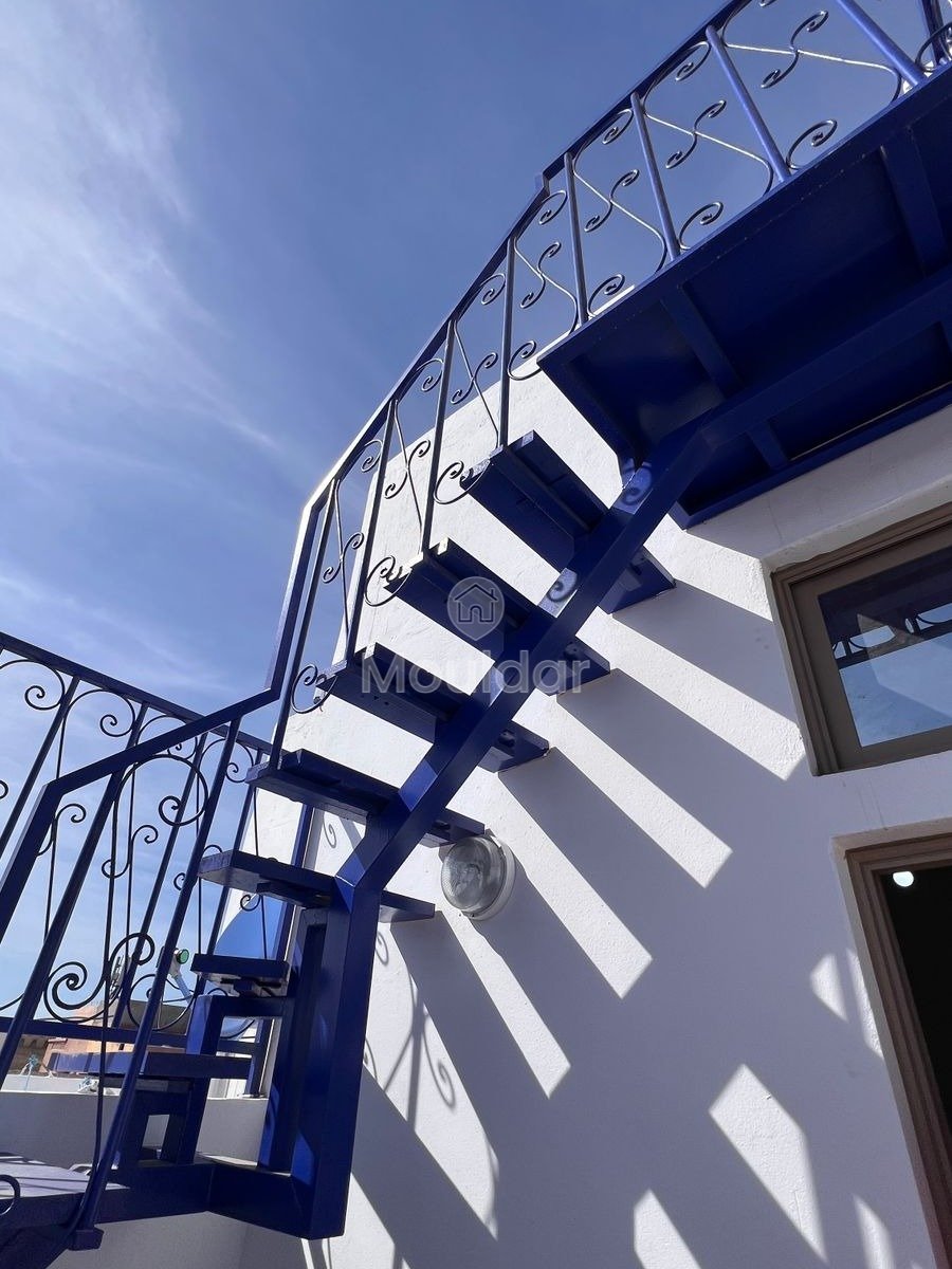 Charmant Studio Vue Mer avec Terrasse à Essaouira Centre - Photo 7