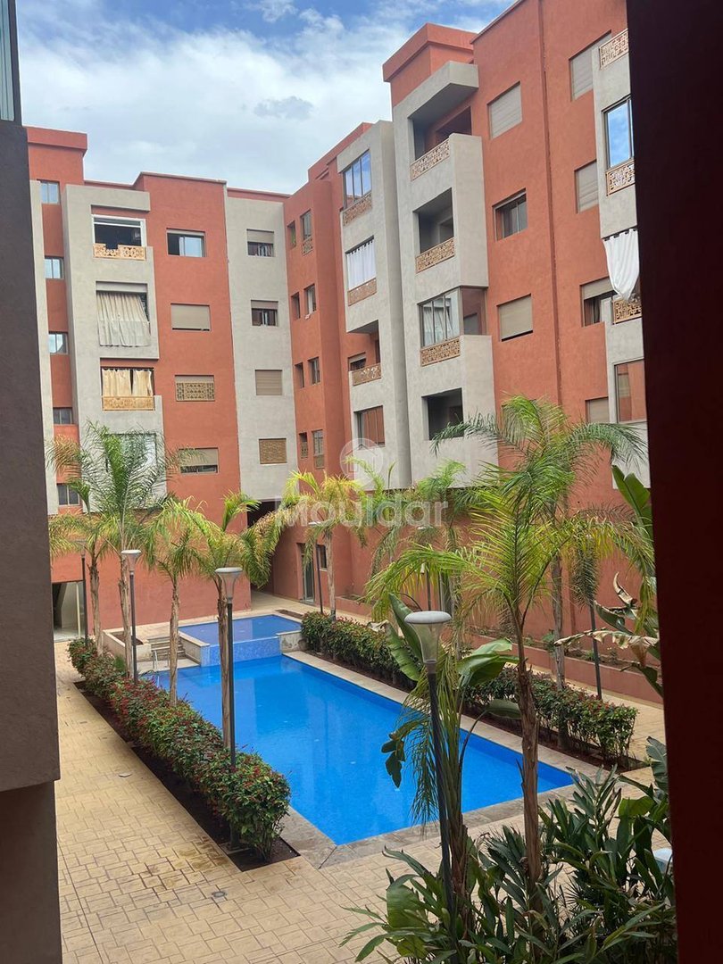 Appartement 2 Chambres à Louer à Guéliz avec Piscine - Photo 7