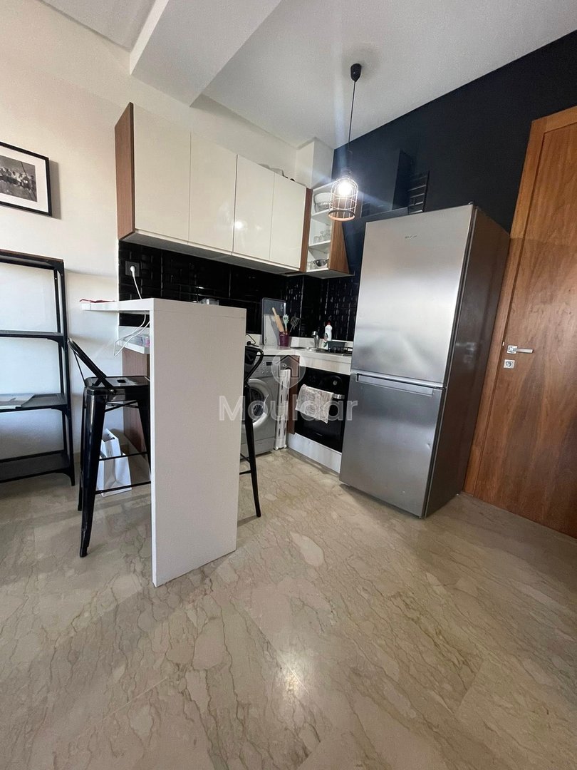 Bellissimo appartamento 1 camera, terrazza da affittare a Bourgogne, Casablanca - Photo 12