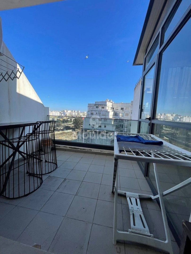 Bellissimo appartamento 1 camera, terrazza da affittare a Bourgogne, Casablanca - Photo 10