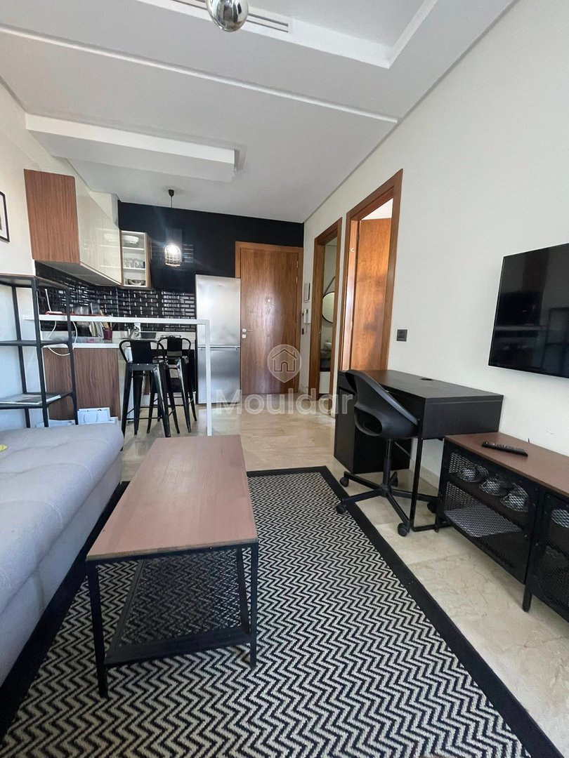 Bellissimo appartamento 1 camera, terrazza da affittare a Bourgogne, Casablanca - Photo 4