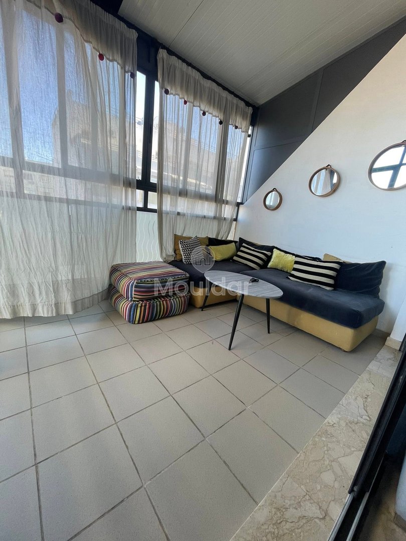 Bellissimo appartamento 1 camera, terrazza da affittare a Bourgogne, Casablanca - Photo 7