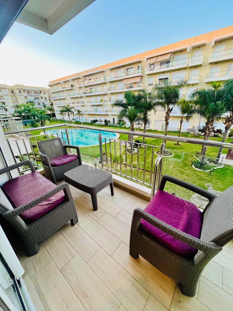 Appartamento in affitto a Bouznika: 2 camere con piscina - Photo 8