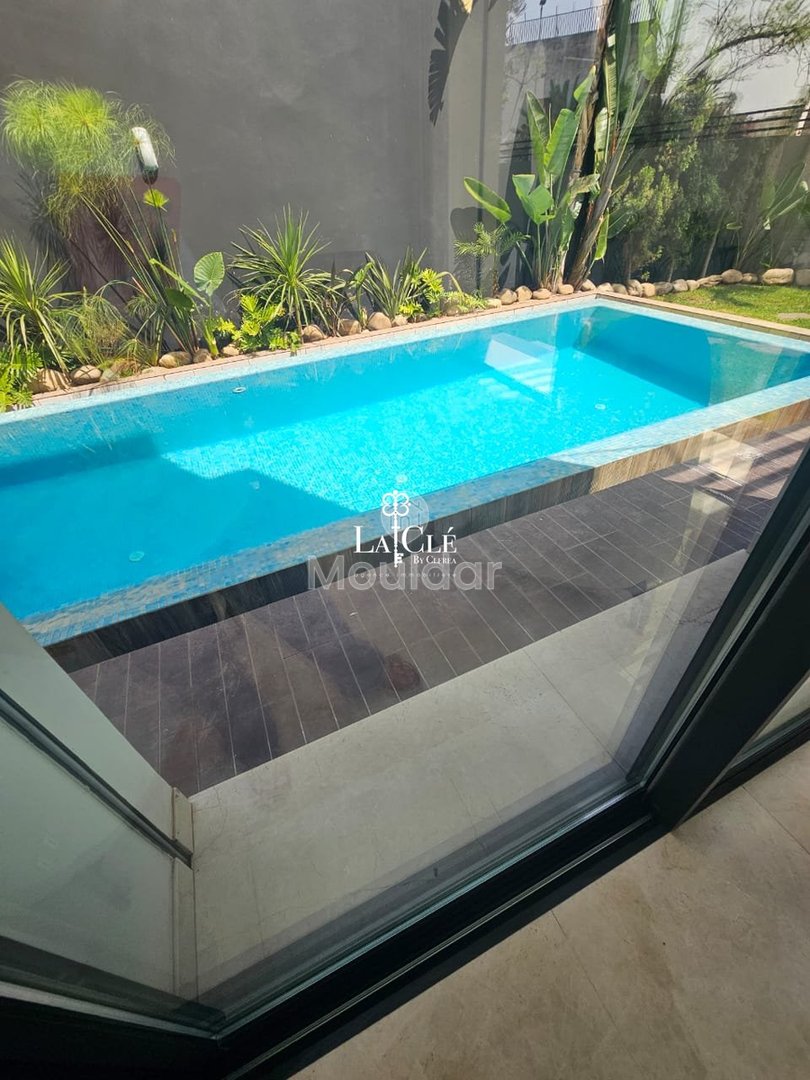 Wynajmowana umeblowana willa w Casablance - Longchamps z ogrodem - Photo 8