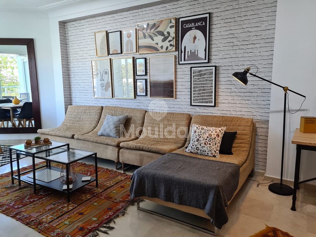 Apartament fermecător de închiriat în Bourgogne, Casablanca - 60 m² - Photo 2