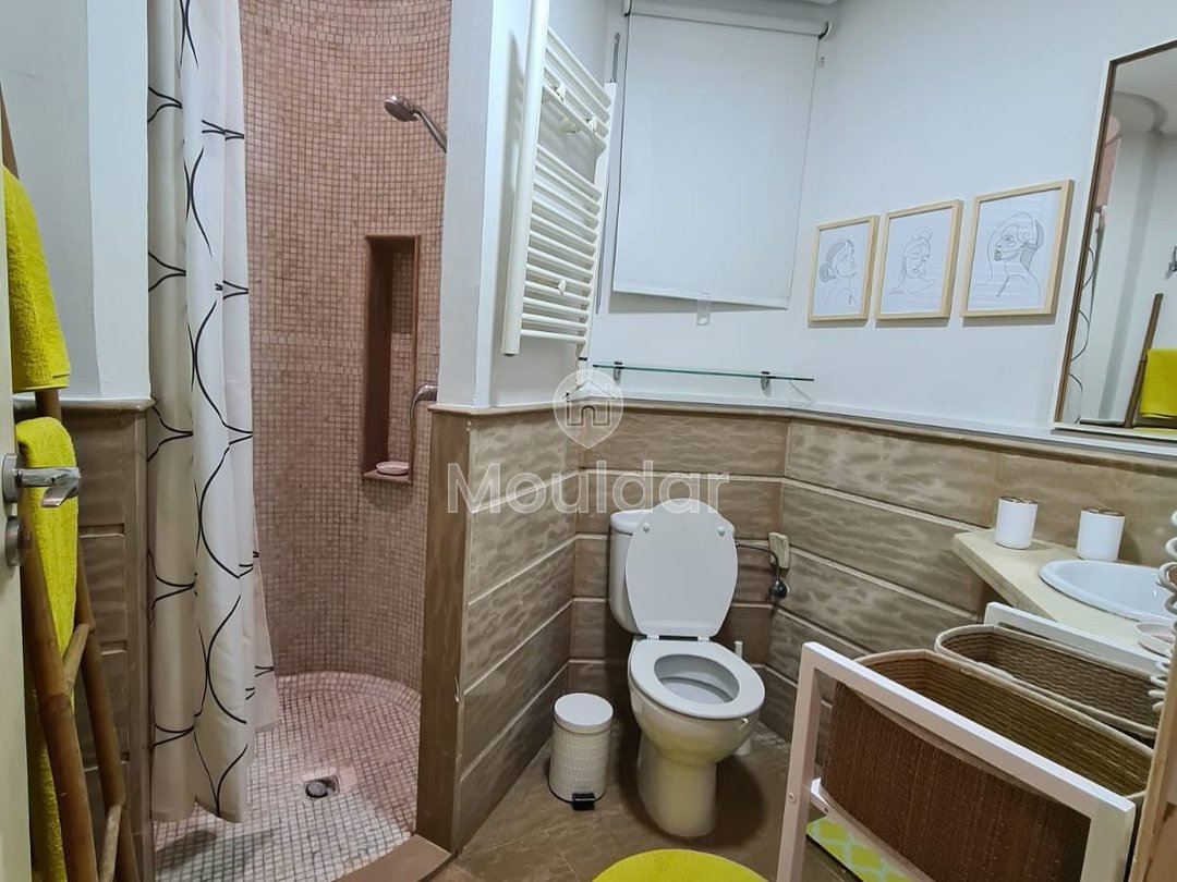 Apartament fermecător de închiriat în Bourgogne, Casablanca - 60 m² - Photo 8