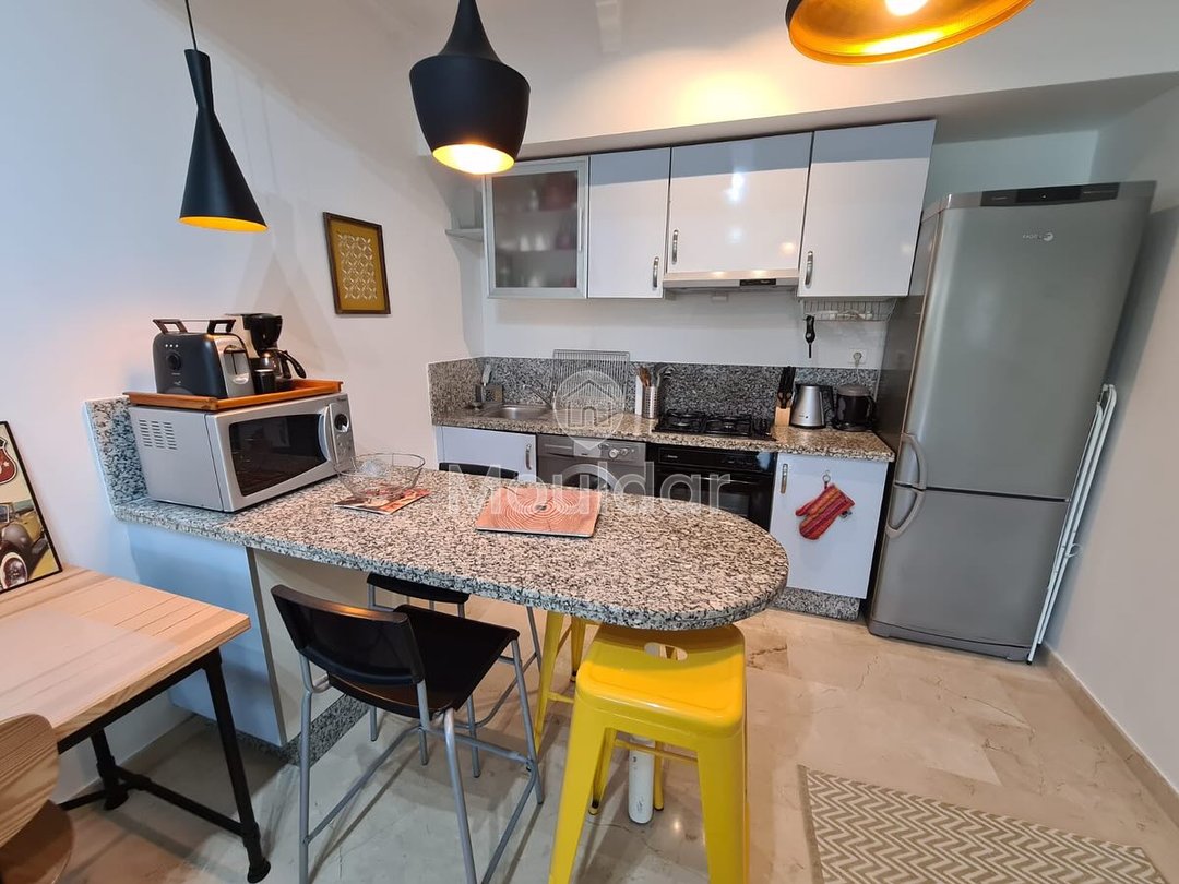 Apartament fermecător de închiriat în Bourgogne, Casablanca - 60 m² - Photo 7