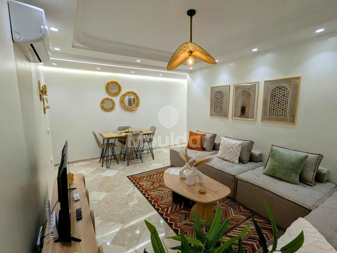 Apartament de închiriat în Marrakech: 2 camere cu terasă - Photo 1