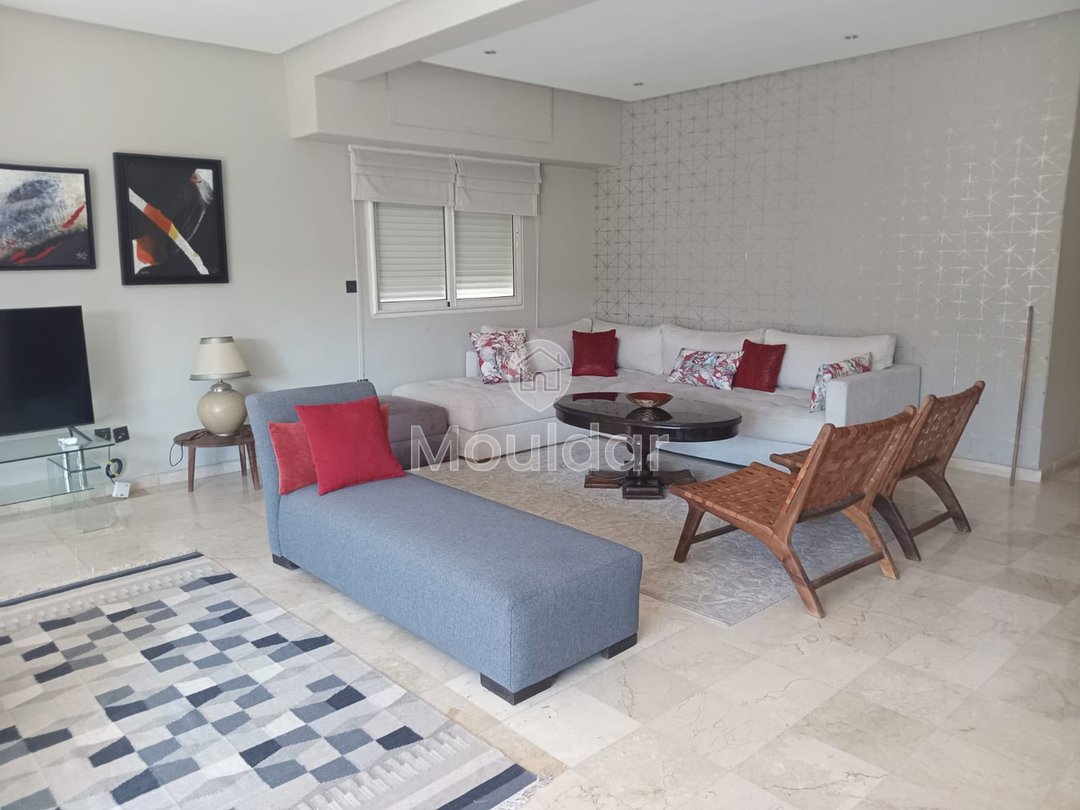 Apartamento de luxo para alugar em Casablanca, 3 quartos mobilados - Photo 1