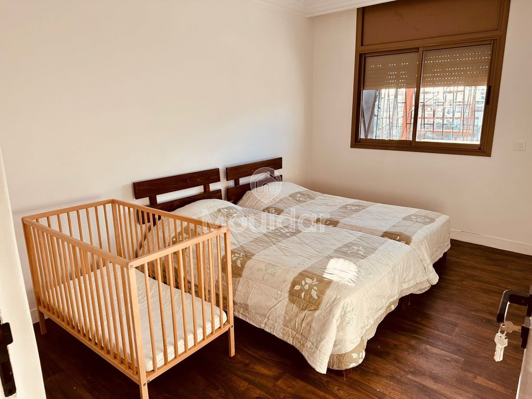 Casablanca'da Kiralık Güzel 102 m²'lik apartman, Güvenli - Photo 5