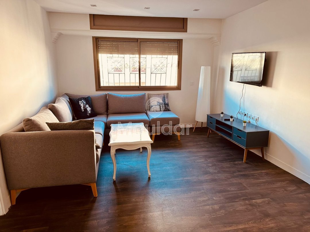 Casablanca'da Kiralık Güzel 102 m²'lik apartman, Güvenli - Photo 1