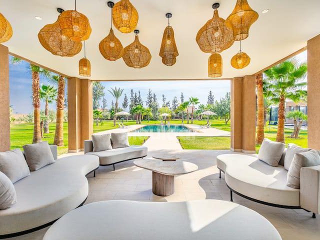 فيلا فاخرة في مراكش: ملاذ مع حمام سباحة وحديقة - Photo 5