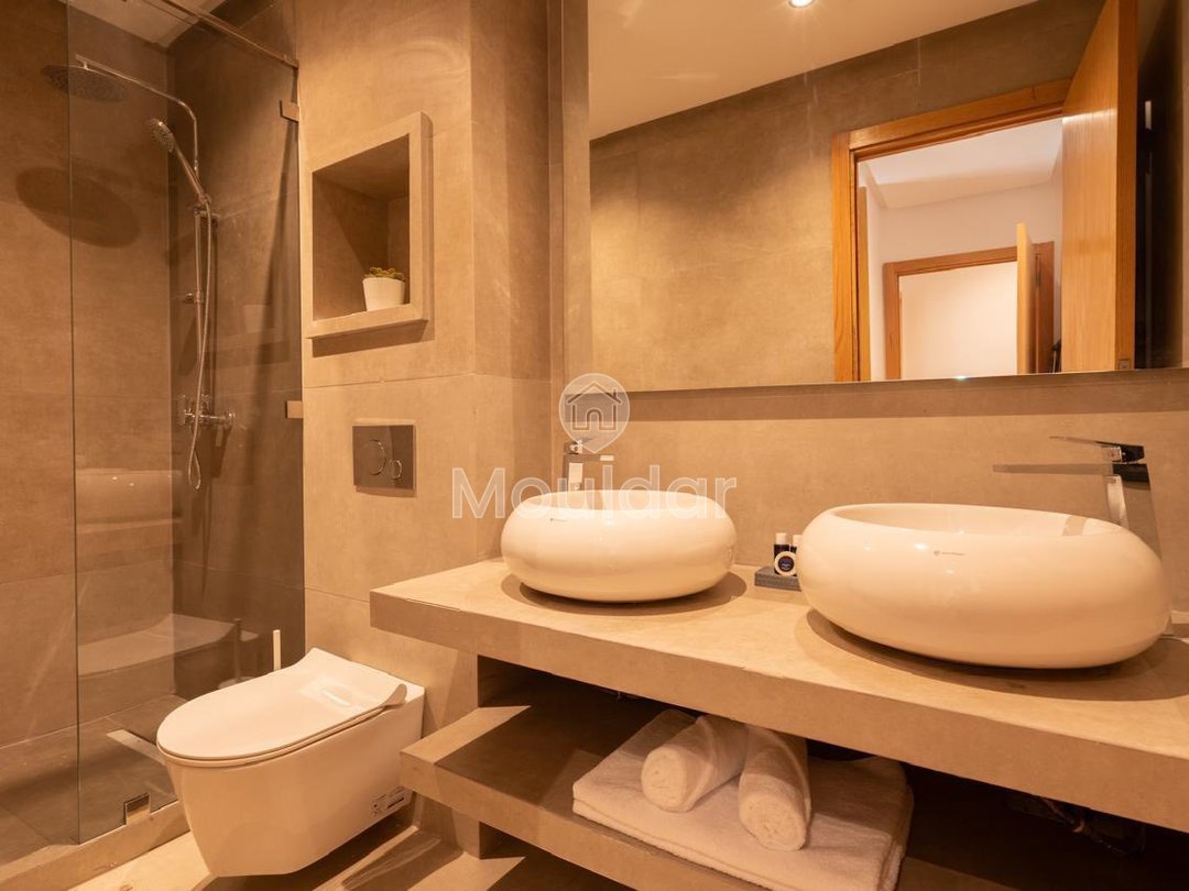 Incantevole appartamento con 2 camere da letto in affitto a Casablanca - Photo 7