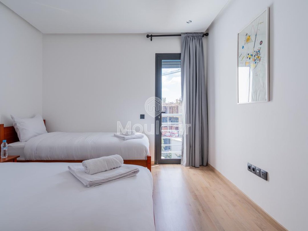 Incantevole appartamento con 2 camere da letto in affitto a Casablanca - Photo 5