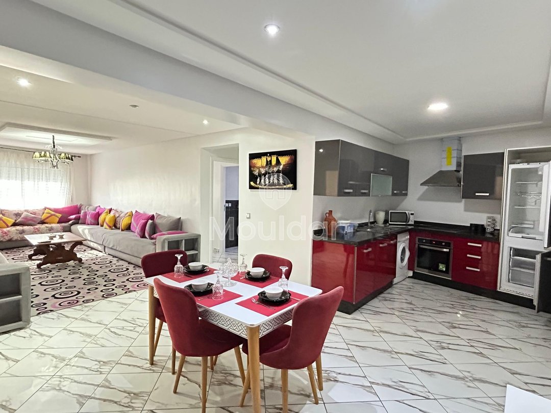 Bel appartement zur Vermietung in Tanger: 2 Schlafzimmer mit Terrasse - Photo 4